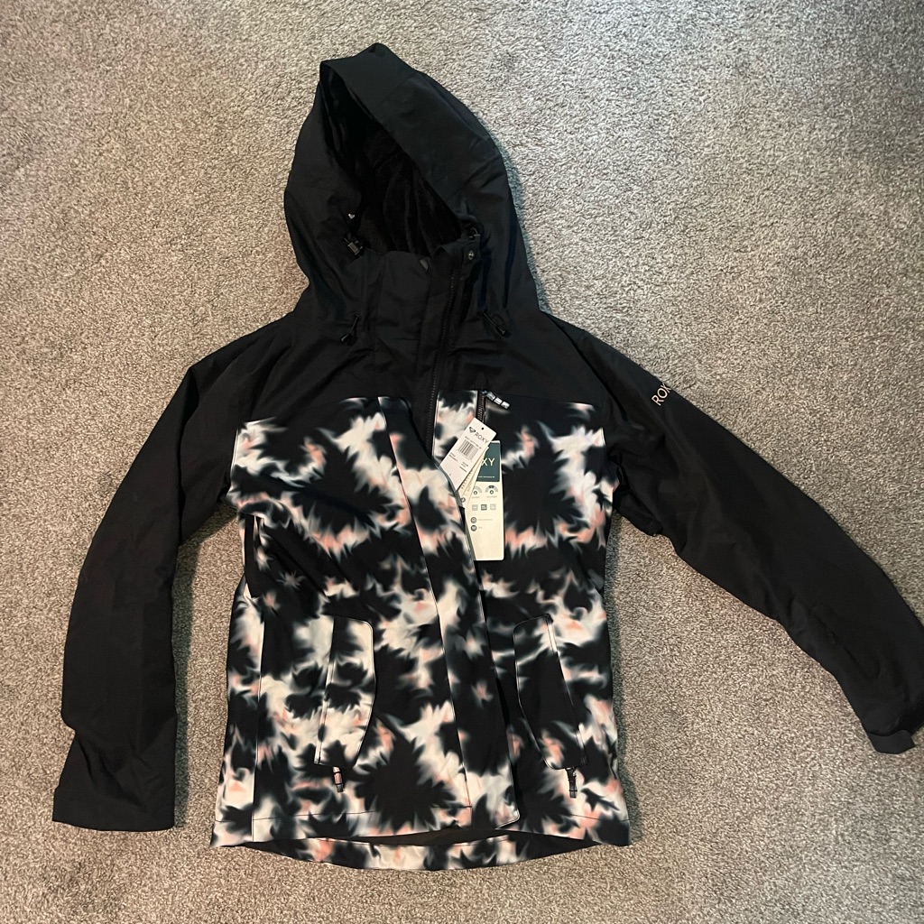 Nwt L Roxy Jetty 3-In-1 Snowboard Jacket.